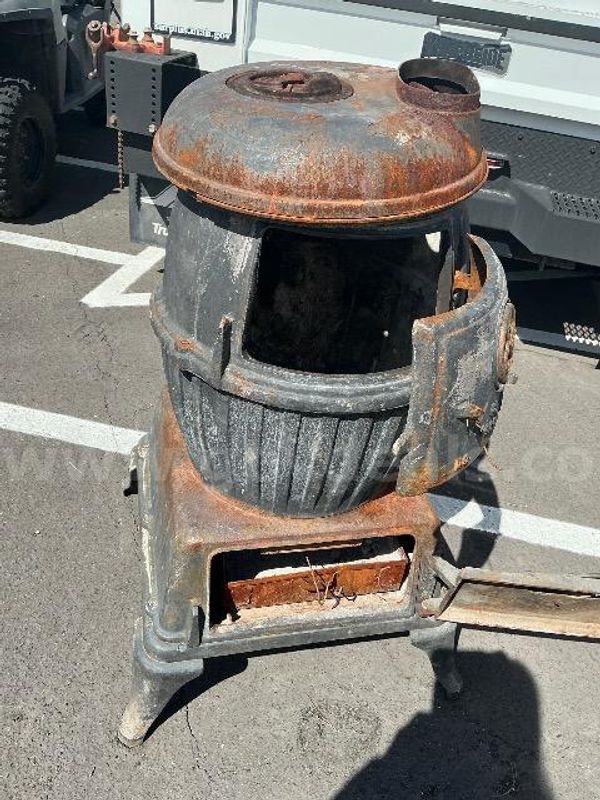 Large Cast Iron Wood Stove
