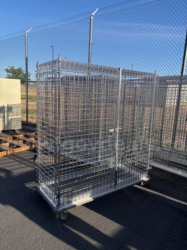 Rolling Steel Security Cart
