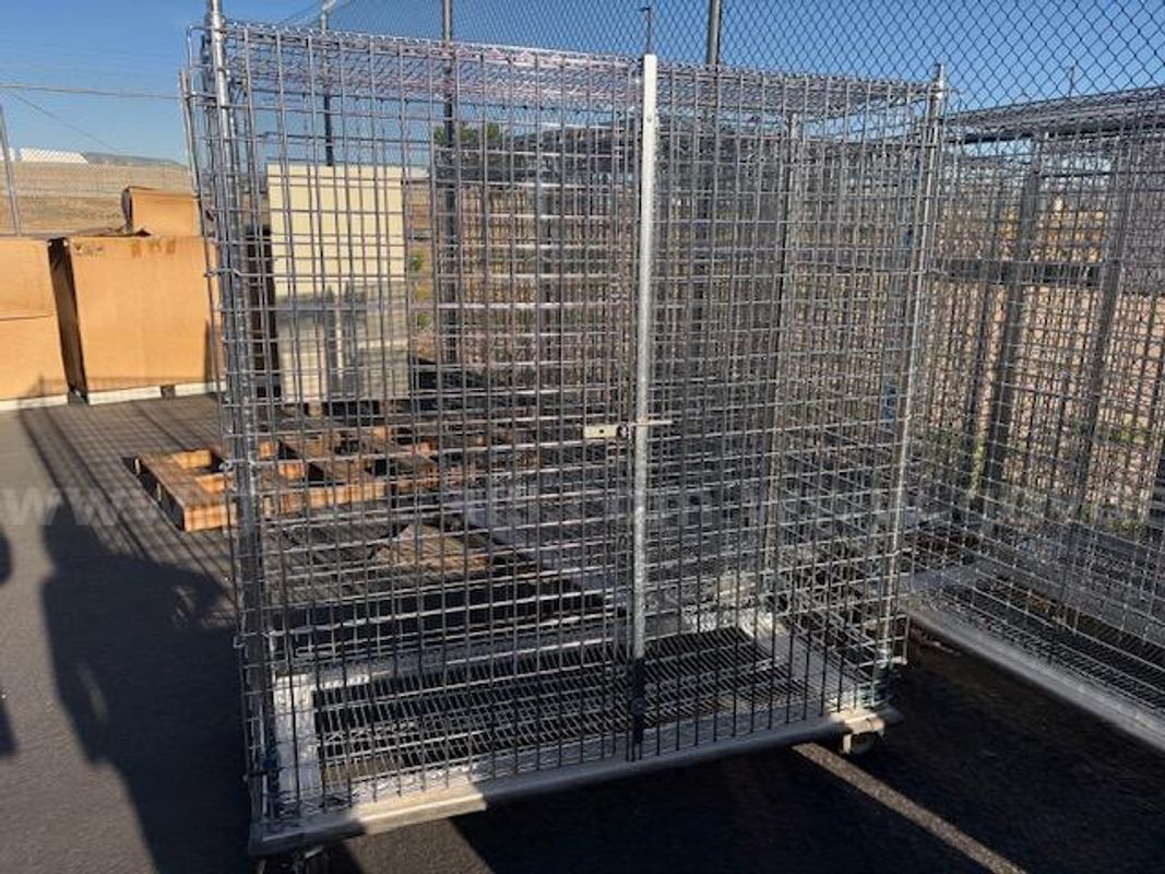 Rolling Steel Security Cart