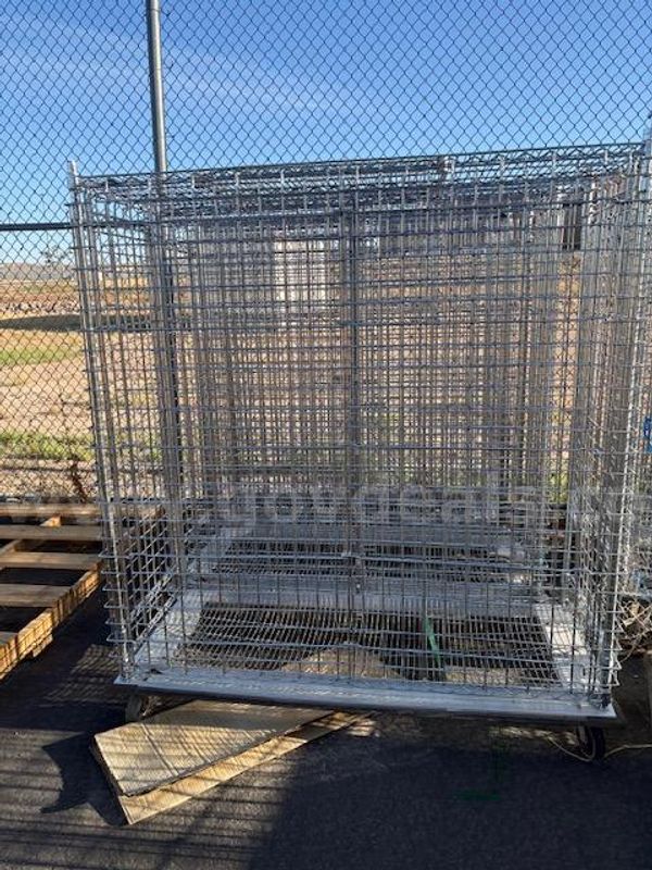 Rolling Steel Security Cart