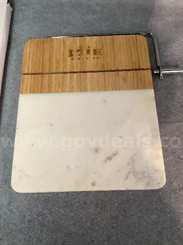 Lot of approx. 149 New Marble and Wood Cheese Cutters