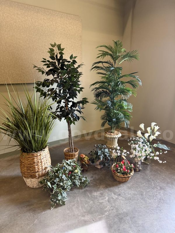 Assortment of Artificial Plants