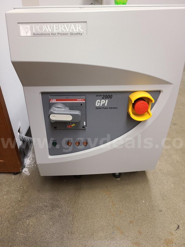 Powervar Series 2000 GPI Power Conditioner