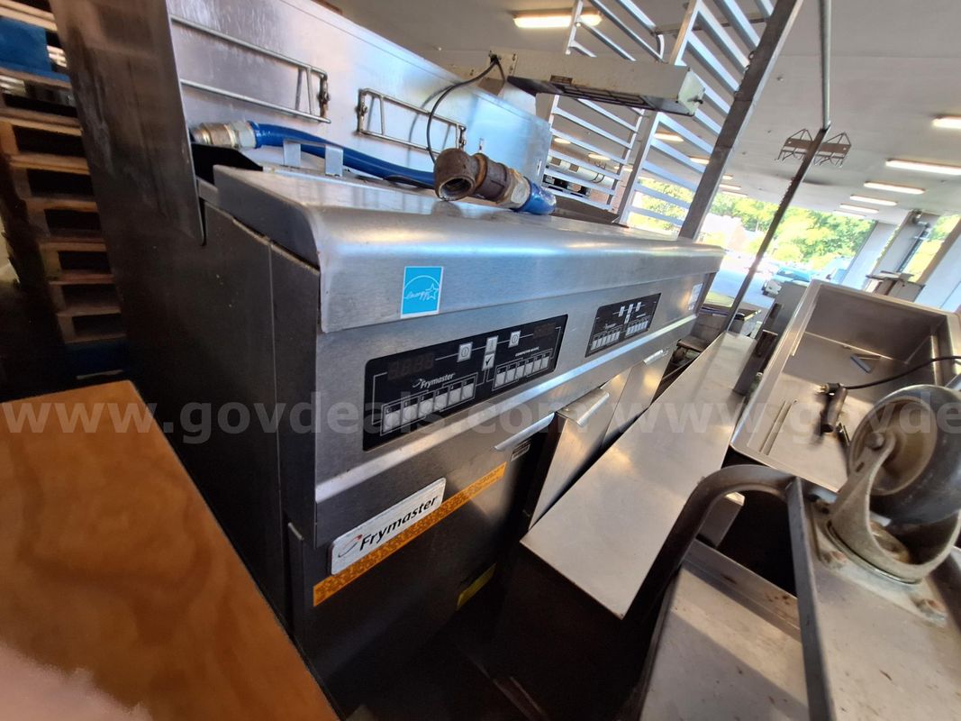 2 Each Frymaster FPPH255csc Dual-Vat Gas Fryer Systems
