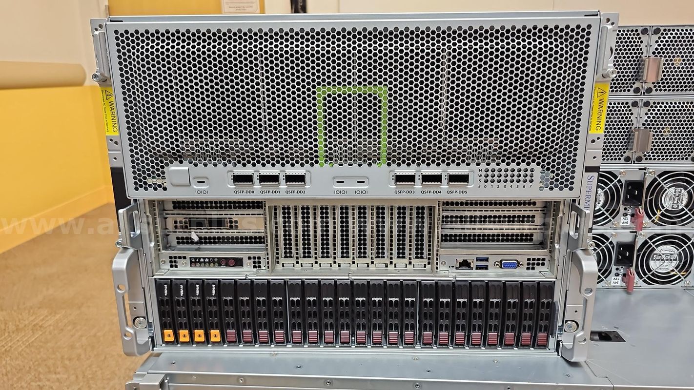 (16 ea) Supermicro SYS-820GH-TNR2 | 8U AI Training Server