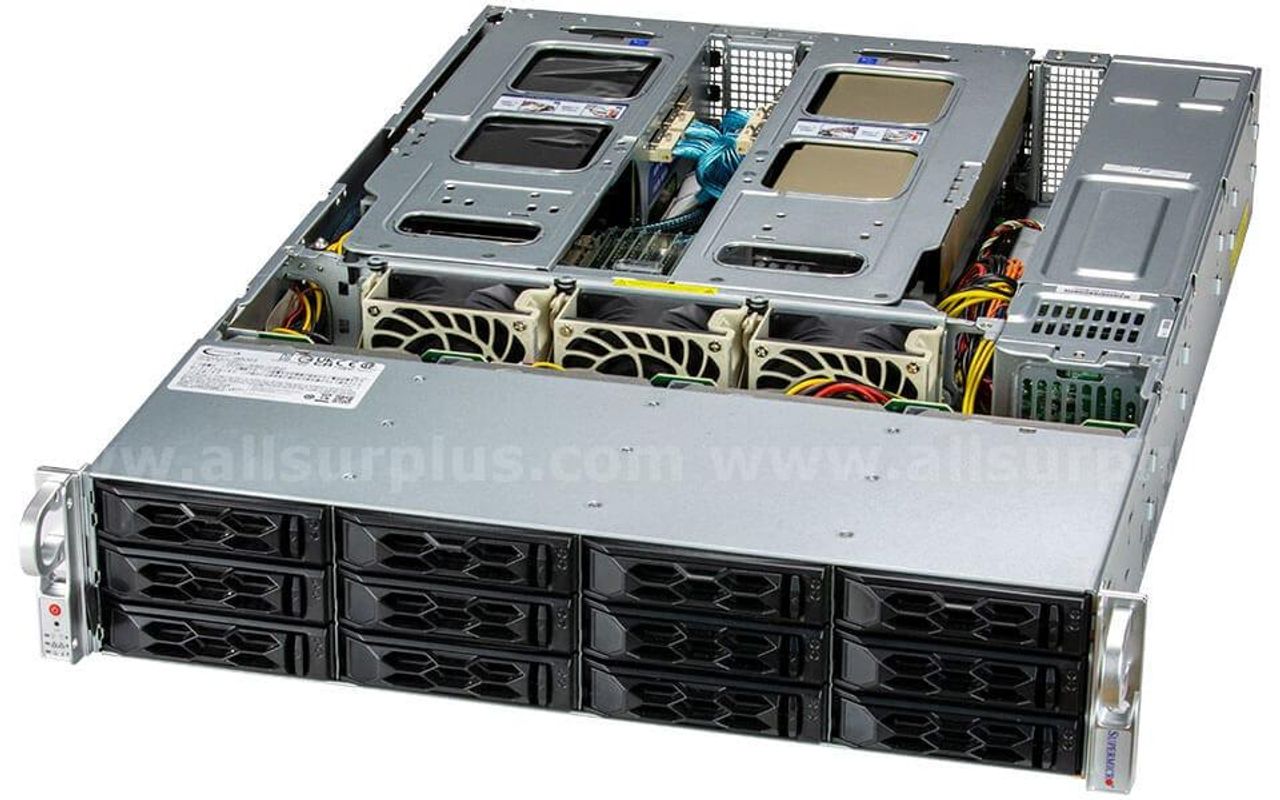 (18 ea) Supermicro SYS-620C-TN12R | 2U CloudDC Server