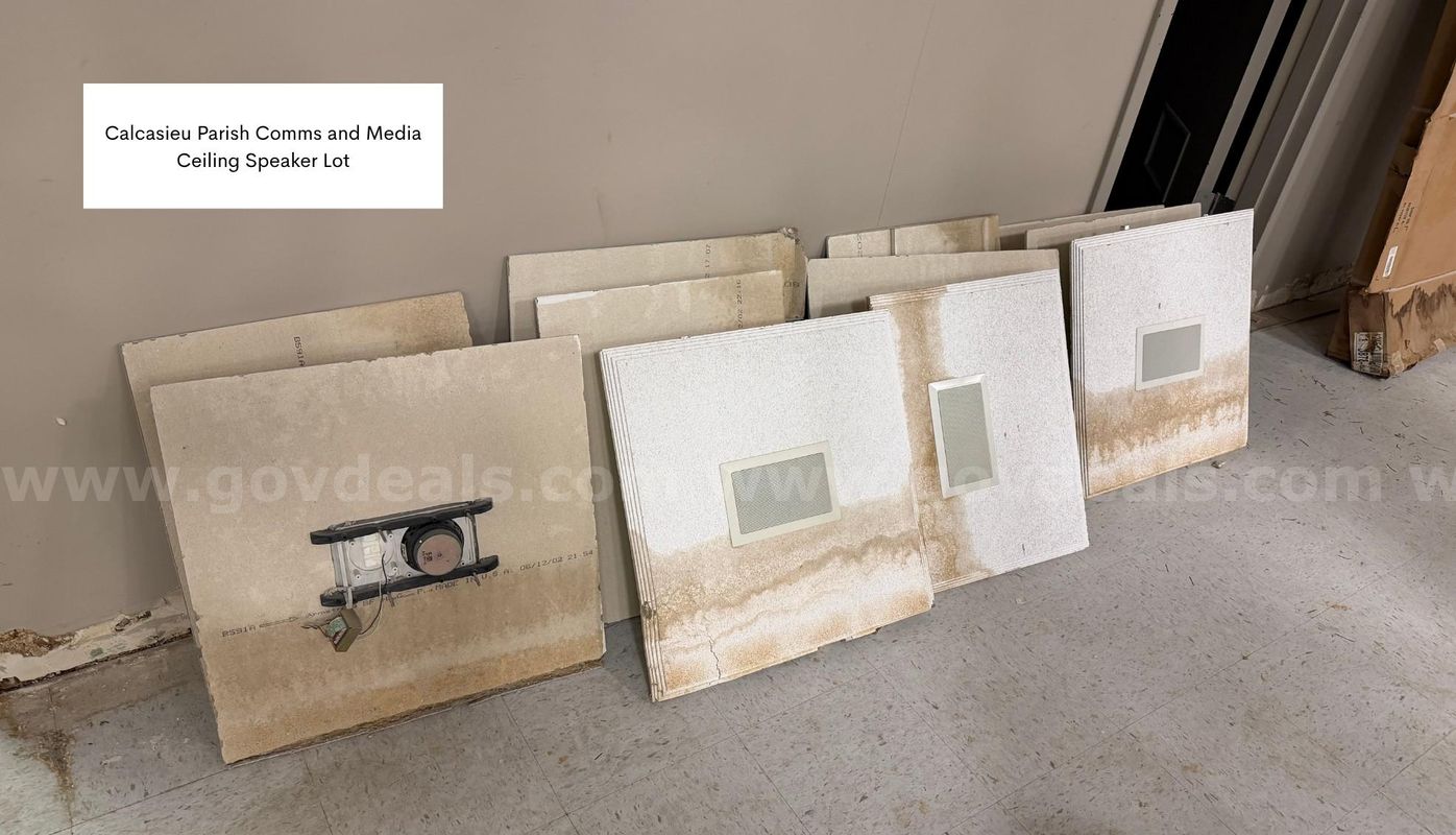 Lot of Ceiling Speakers