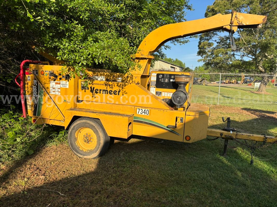 2007 Vermeer BC1800XL Wood Chipper UNIT 7340