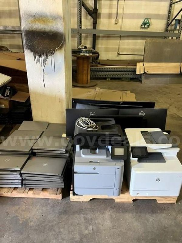 Various computers and parts