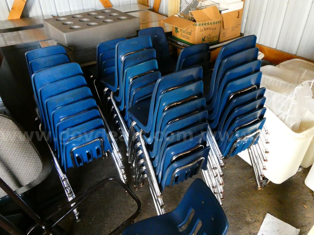 Stackable class room chairs
