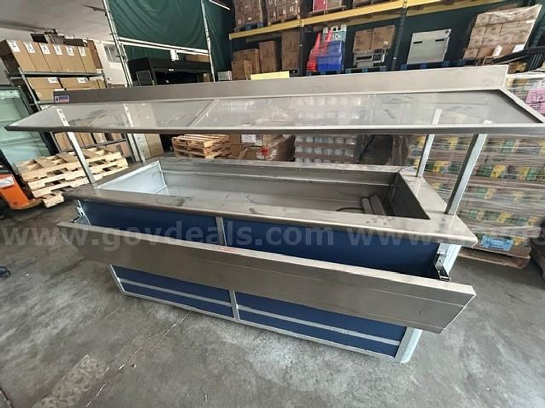 Cooler/Freezer Serving Bar by Atlas Metal (RM-5 SN 2355-06-A)