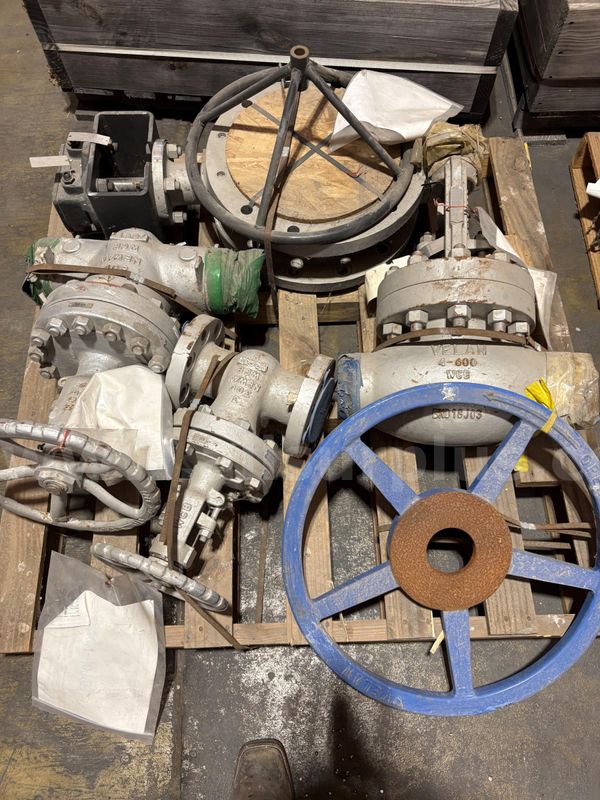 Valve, Check, Gate, Globe, Butterfly, 3/4in to 12in, #150 to #800, Neway, Kitz, Qty Approx 273