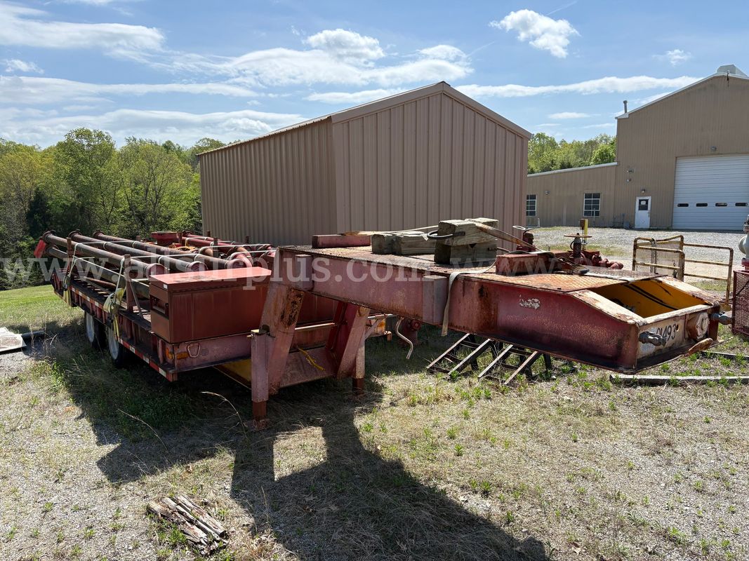 Trailer, Tilt Top, Miller, w/BOP Stack