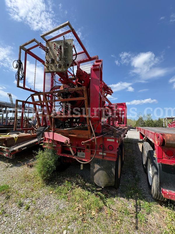 Transcraft Float Trailer w/Texas Oil Tools R16 Assist, BOP Stack & Snubbing Unit