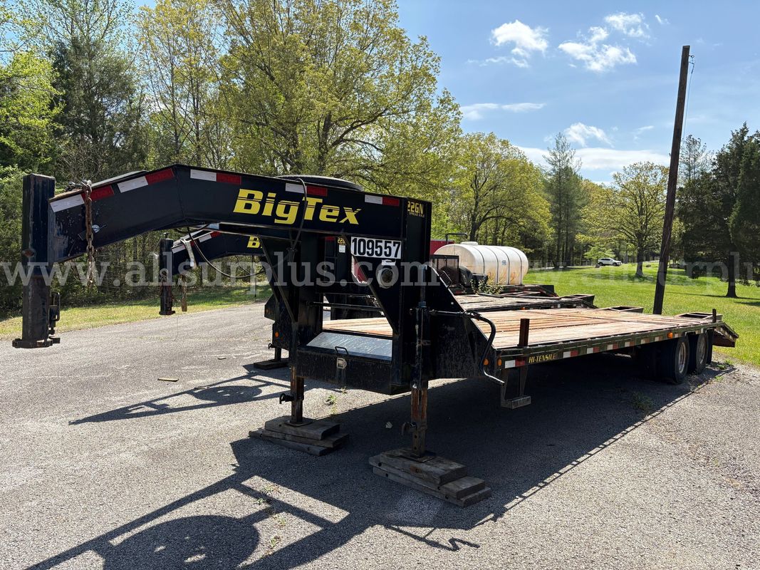 Trailer, Flatbed, Gooseneck, Big Tex, Model 22GN