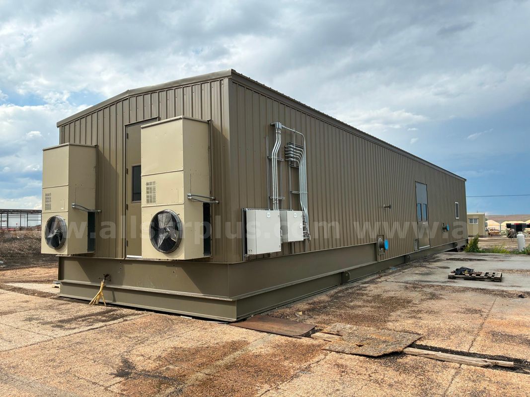 Power Service Enclosed Saltwater Disposal Skid, 40,000 BPD, 1500 PSI, UNUSED, Qty 1