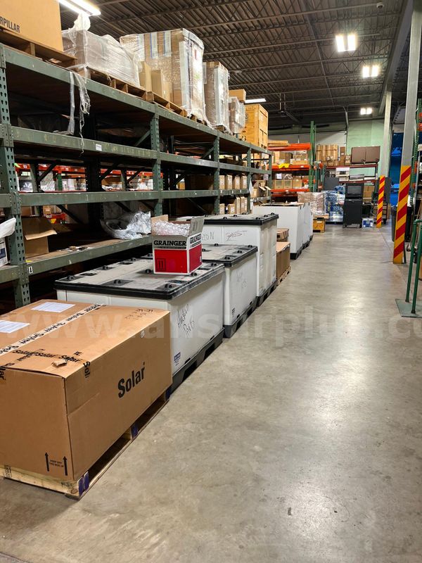Mechanical Parts, Pump Parts, Compressor Parts, Transmitters, Qty 12 Skids