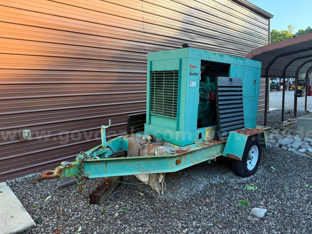 Onon 80 Genset Mobile Diesel Generator