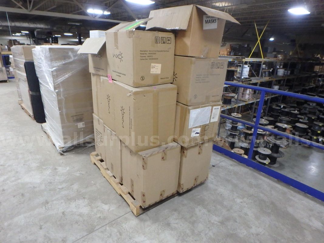 PPE Supplies: Face Masks, Various Types & Quantities, 1 Lot