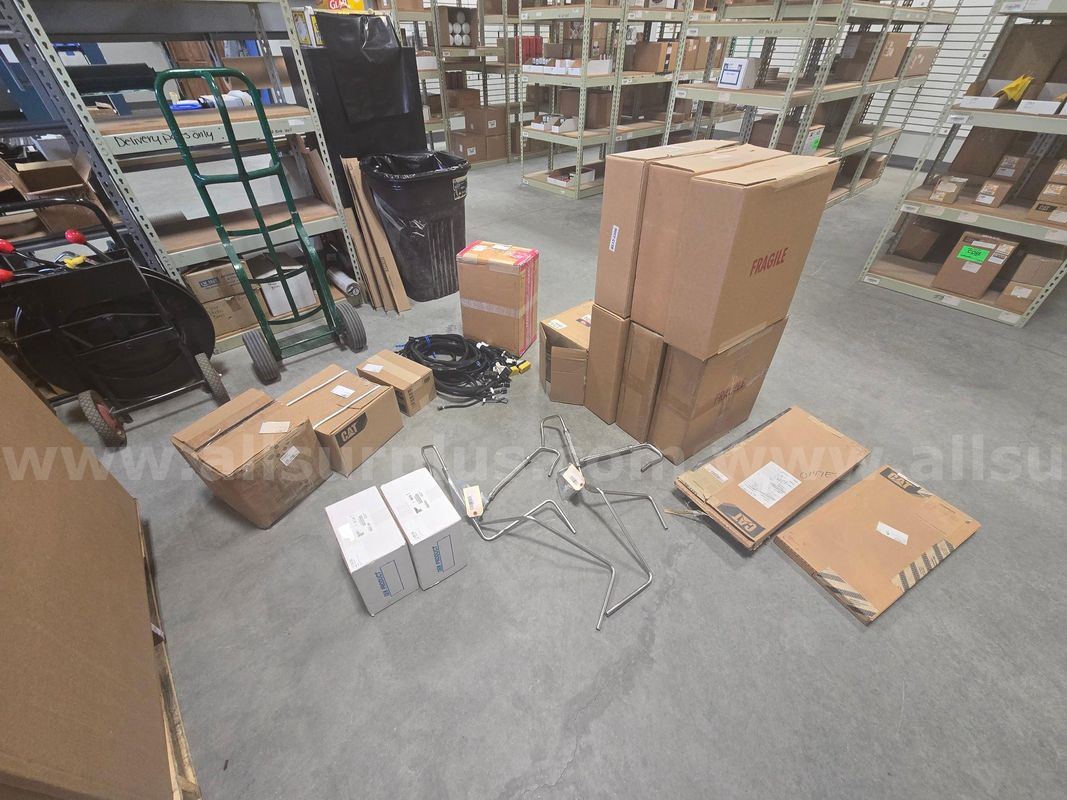 Lot of 47 items (273 pcs) of Natural Gas Compressor and Engine Components
