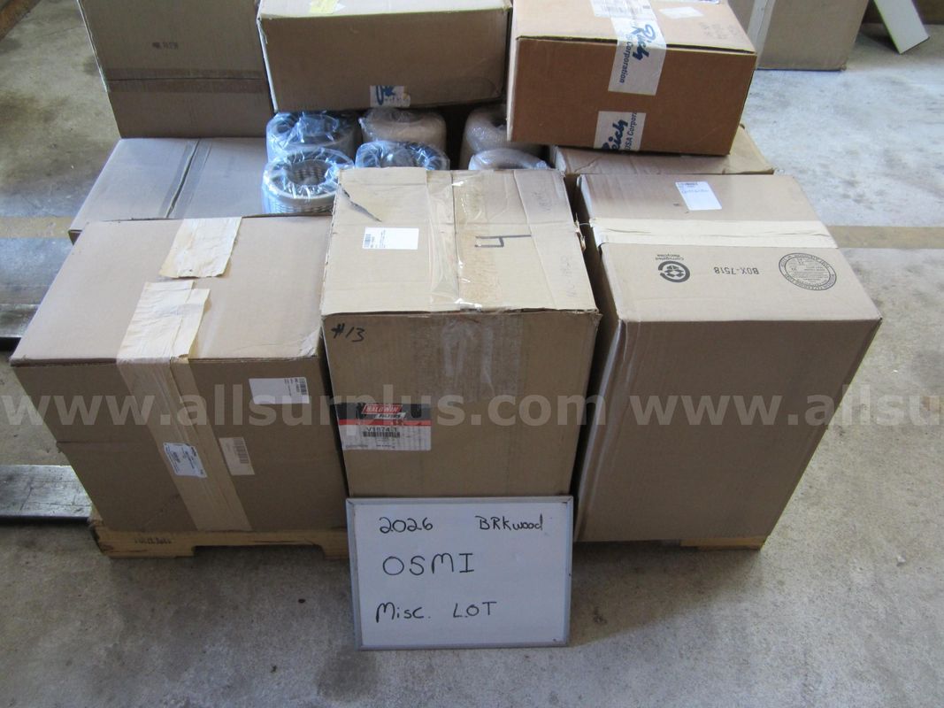 Lot of 20 Items and 54 pieces for parts used for maintenance of Natural Gas Engine and Compressor