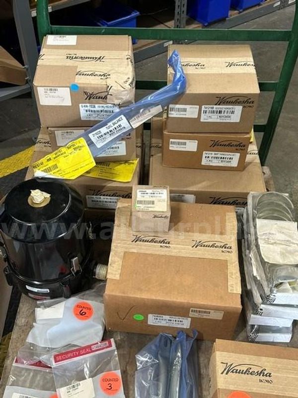 Lot of 23 (128 pieces) used in maintenance and repair of Natural Gas Engines and Compressors