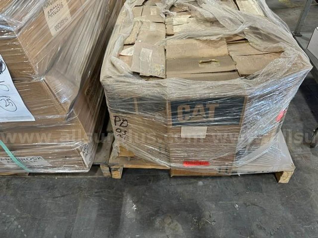 Lot of 23 items and 139 pieces of Caterpillar parts used in the maintenance of Natural Gas Compressors.