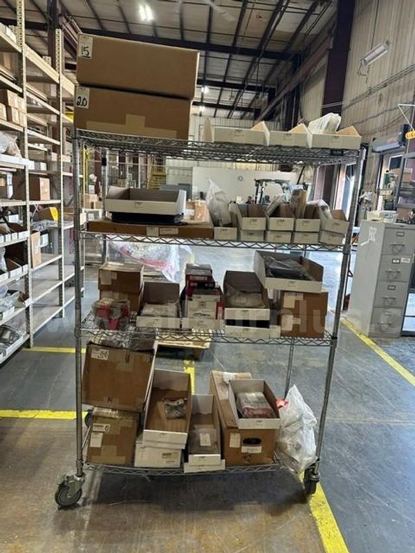 Lot of 40 items and 1,203 pcs of engine parts used in the maintenance of Natural Gas Compressors.