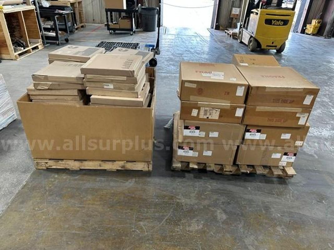 Lot of 72 items and 1,443 pcs of parts used in the maintenance of Natural Gas Compressors.