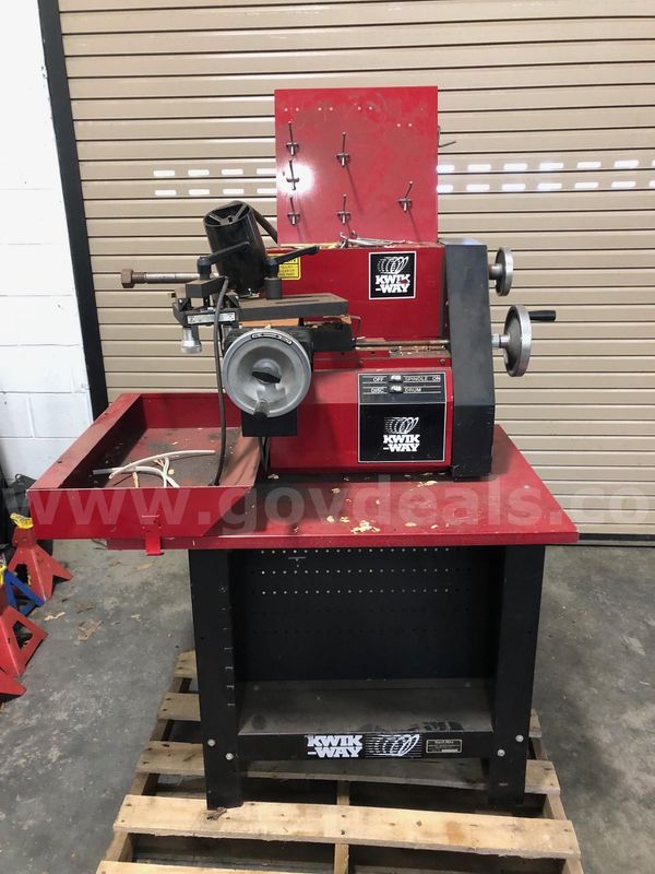 Kwik-Way Bench Rotor/Drum Lathe