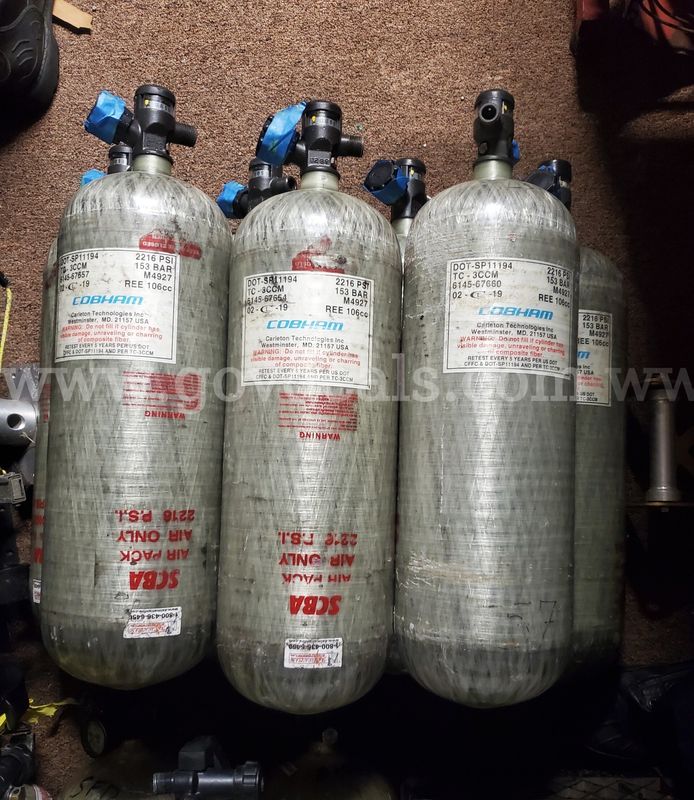 SCBA Cylinders (Fire Department)