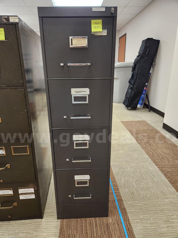 Dark Gray File Cabinet