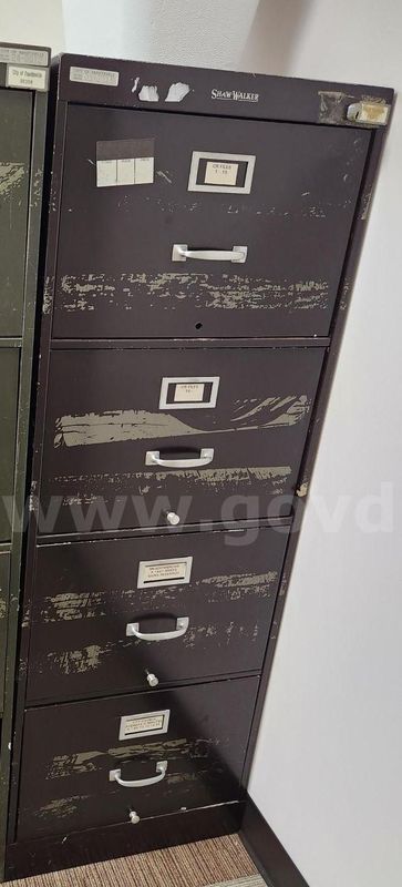 Brown File Cabinet