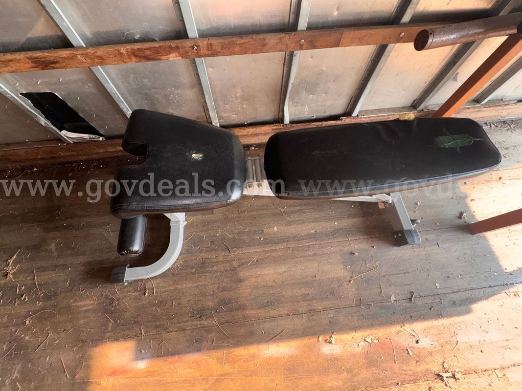 Weight Bench with bars