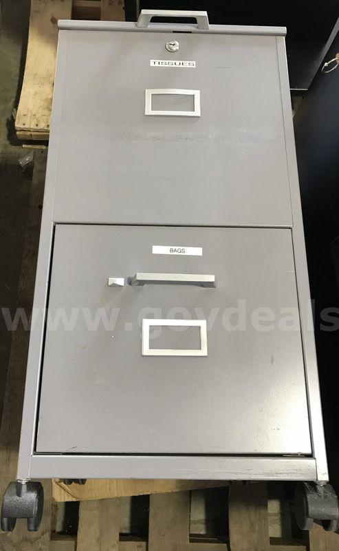 2 used two drawer filing cabinets. (S2)