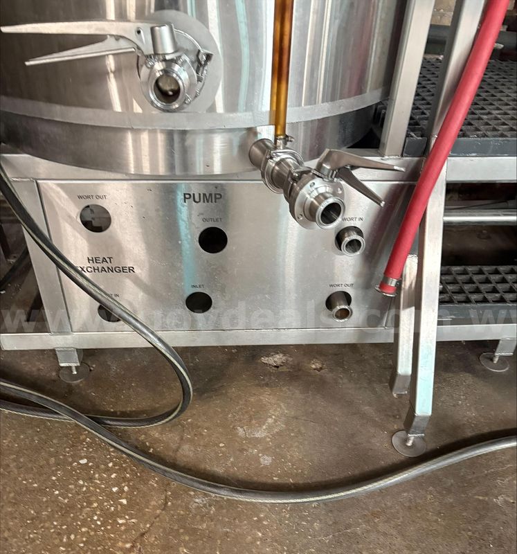 The lot is for brewery tanks and equipment. (B1)