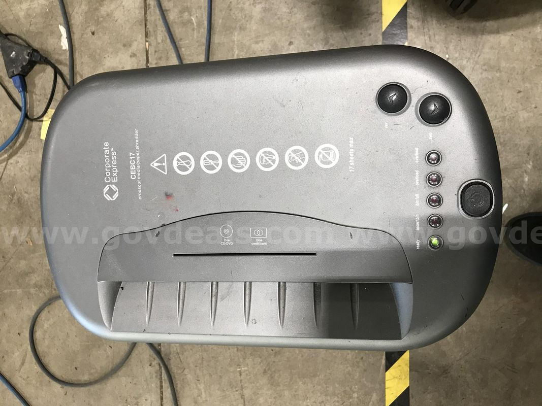 Used Corporate express shredder. (S2)