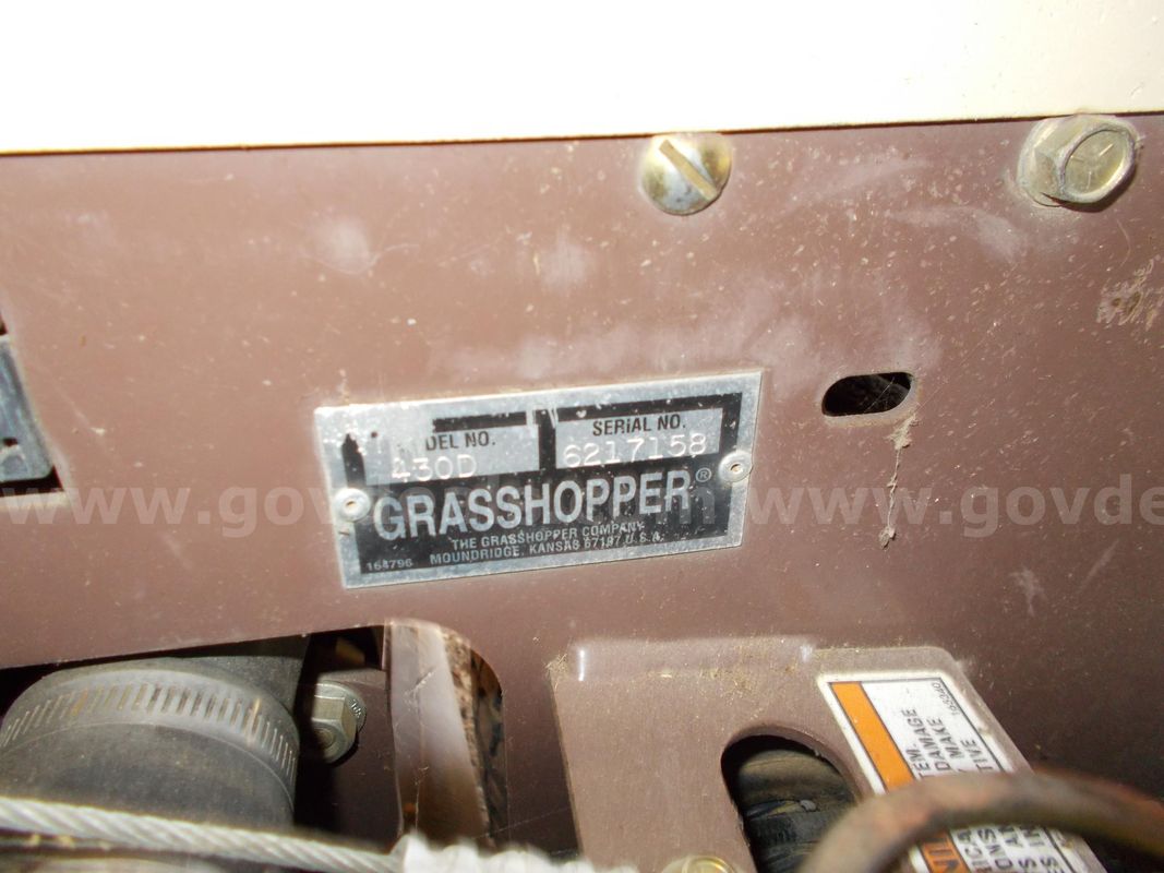 GRASSHOPPER 430D (72 inch deck) 741 Hours