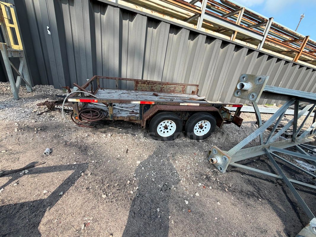 Utility Trailer, 7ft x 12ft, Dual Axle, 2009 Ranch King