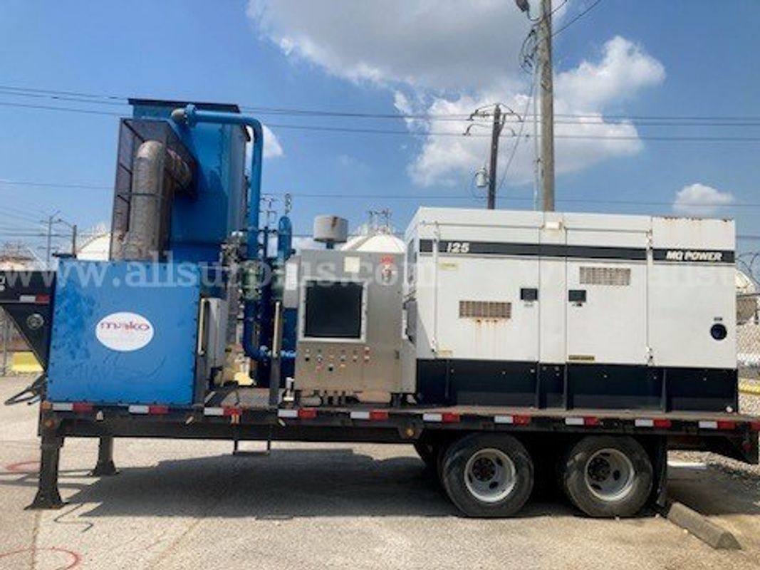 2016 MAKO Industries 1,000 CFM All-Electric Thermal Oxidizer Pkg w/ Dual-Axle Trailer
