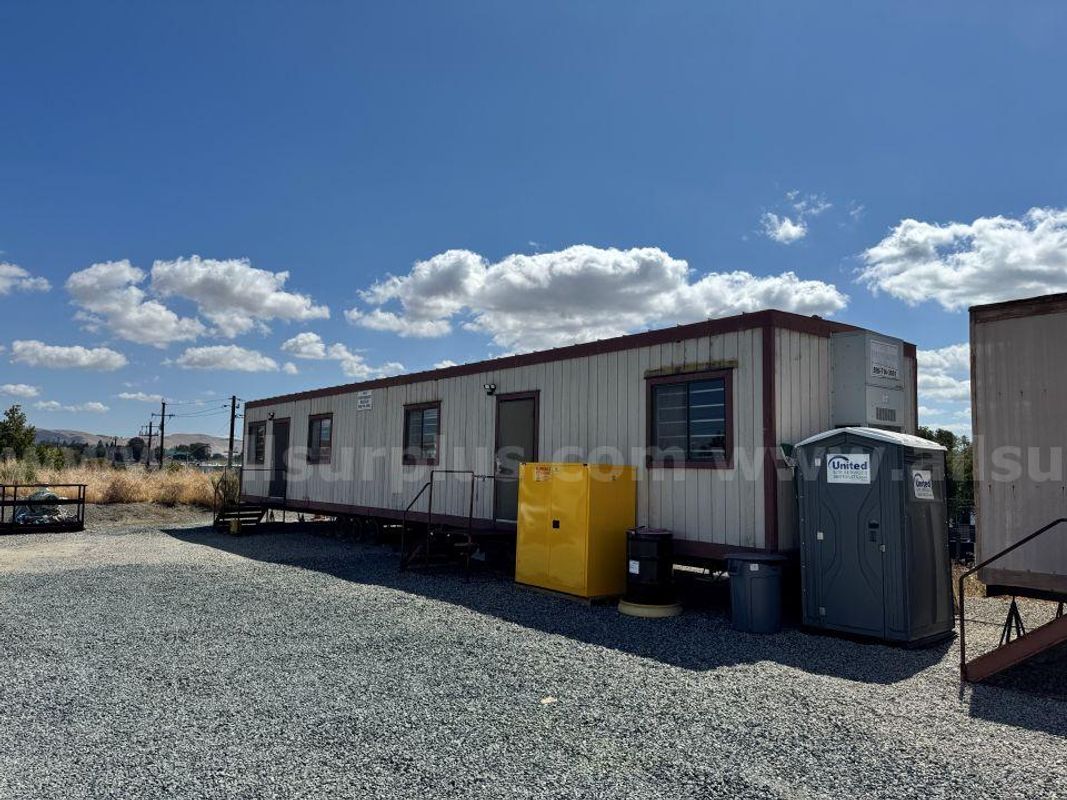 Portable Office Building, 12ft x 60ft, Qty 1
