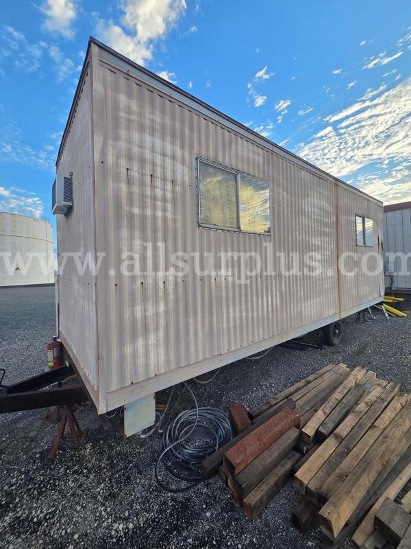 Portable Office Building, 8ft x 24ft, Qty 1