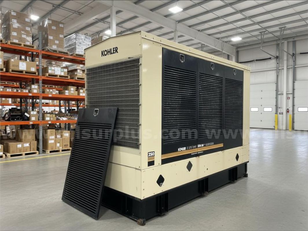 Kohler 250REOZD Diesel Generator — Only 456 Hours!