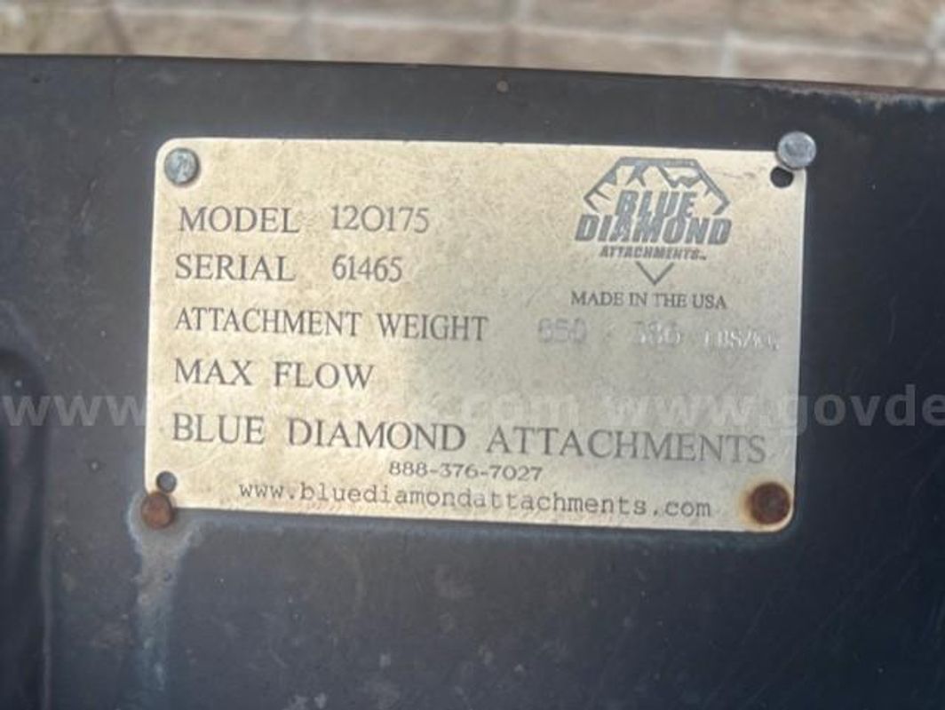 Blue Diamond Snow Pusher