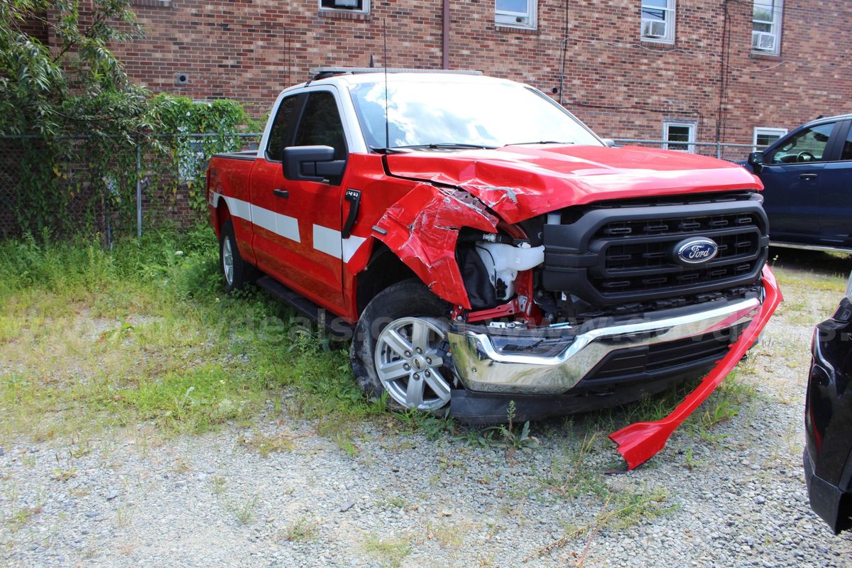 2023 FORD F-150 SUPERCAB 4X4 SALVAGE TITLE-COLLISION DAMAGED