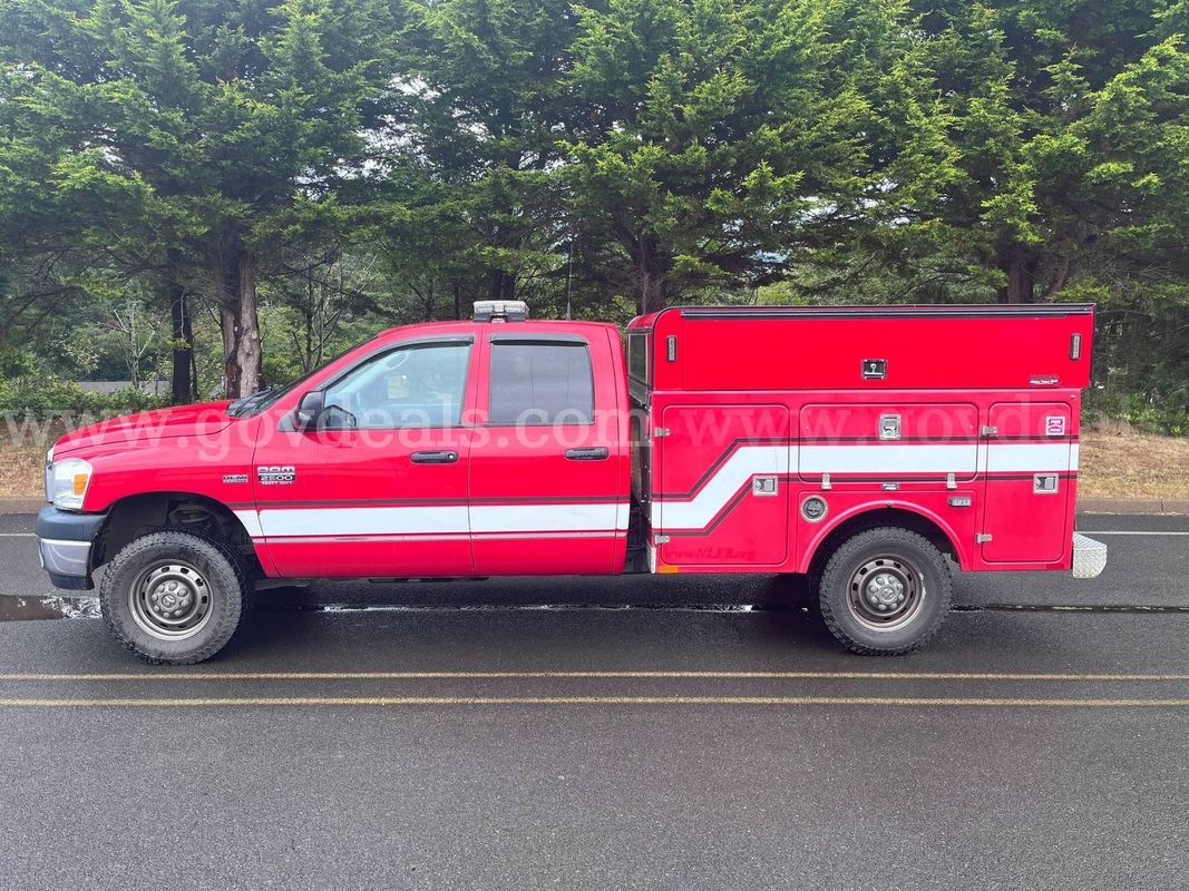 2007 Dodge Ram 2500 Quad Cab with Utility Body