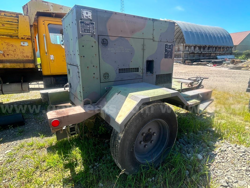 Trailer Mounted Generator 15kw 50/60hz