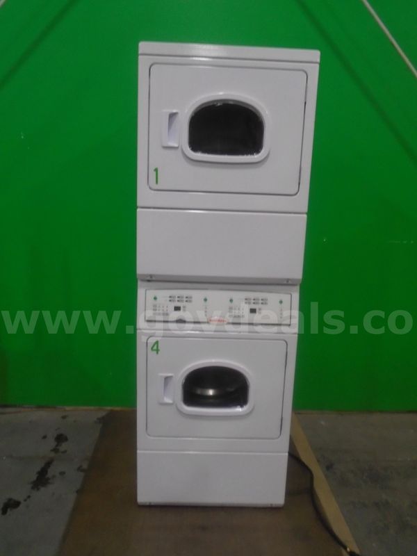 Speed Queen double dryer stacked