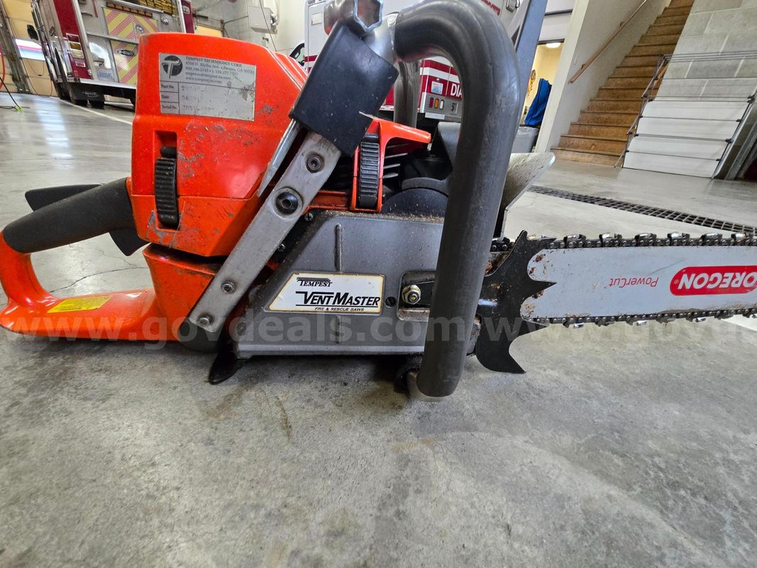 Used 576-HD Husqvarna Vent-Master Chainsaw with 20-inch bar