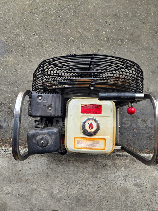 Gas Powered Positive Pressure Fan